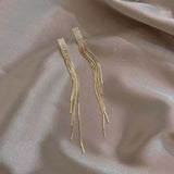 Sequin Tassel Earrings