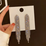 Sequin Tassel Earrings