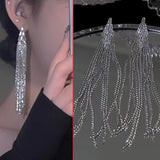 Sequin Tassel Earrings