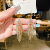 Sequin Tassel Earrings