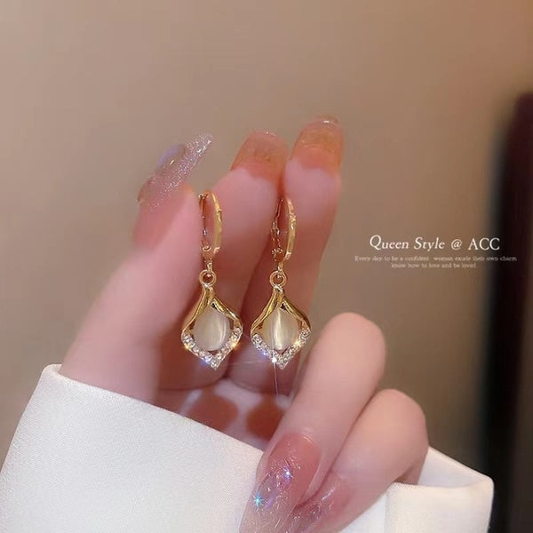 Angel Opal Earrings