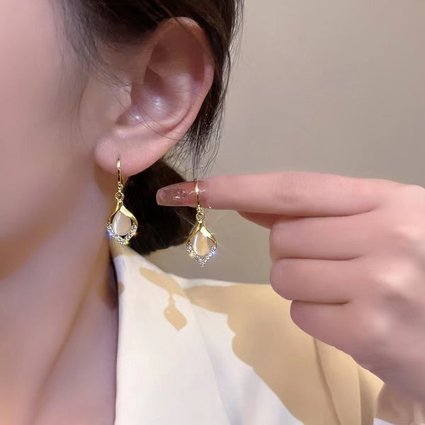 Angel Opal Earrings
